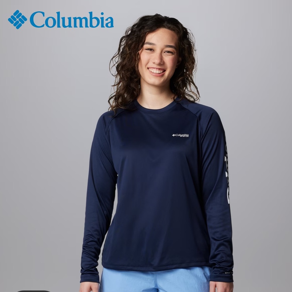 NWOT Columbia Performance Long Sleeve Omni-Shade UPF 50 Sun Protection Shirt - Picture 2 of 13